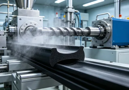 Pomoč pri obdelavi gume za profil tesnjenja EPDM: Homogenizator HA-100